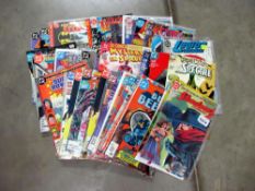 A collection of approx 50 comics including Teen Titans Spotlight,