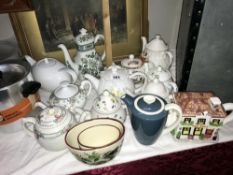 10 + collectors teapots