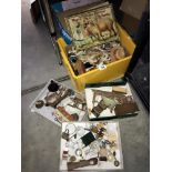 A good box of antique toys ****Condition report**** Postage to Mainland UK is