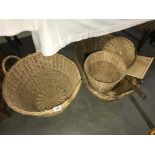 A quantity of wicker ware