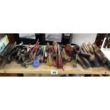 A shelf of tools