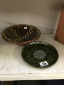 2 pieces of french art pottery