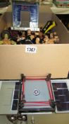 A large quantity of WWE American wrestling figures including ring etc.