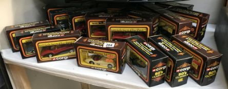 20 boxed Corgi cars of the 50's models ****Condition report**** Postage to Mainland