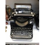 An Olympia typewriter ****Condition report**** This is a model 8.