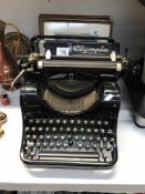 An Olympia typewriter ****Condition report**** This is a model 8.