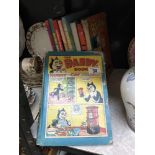 A quantity of annuals including Dandy, Beano & Victor etc.