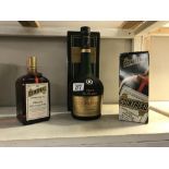 A boxed Vsop fine champagne, Courvoisier cognac,