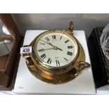 A new nauticalia brass ships clock