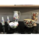 A selection of Radford & Sylvac pottery
