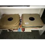 A quantity of 78 rpm records