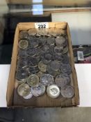 A mixed lot of collectable 50p & £1 coins etc.