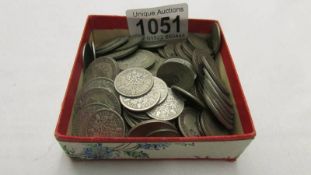 Approximately 440 grams of pre 1947 silver coins.