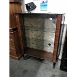 A 1950's china cabinet