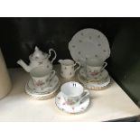 18 pieces of Royal Staffordshire teaware