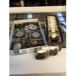 A good lot of mixed coins including 19th century ****Condition report**** Large box