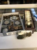 A good lot of mixed coins including 19th century ****Condition report**** Large box