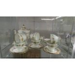 A 15 piece Royal Standard coffee set.