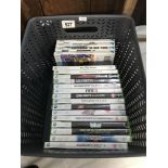 15 Xbox 360 games and 4 Wii games.