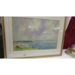 A good old framed and glazed watercolour of Falmouth signed W Cecil Dunford.
