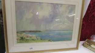 A good old framed and glazed watercolour of Falmouth signed W Cecil Dunford.