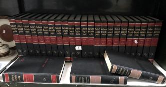 A quantity of Colliers encyclopaedias volumes 1 to 24 & Colliers Funk & Wagnolls dictionaries A-Z