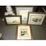 A selection of good framed watercolours