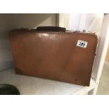 A vintage Victor luggage suitcase