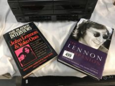 2 books:- The Lennon Companions and The Playboy Interviews with John Lennon and Yoko Ono.