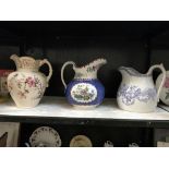 A large Copeland Spode jug & 2 others