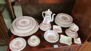 Approximately 45 pieces of Mason's tea and dinner ware (some a/f).