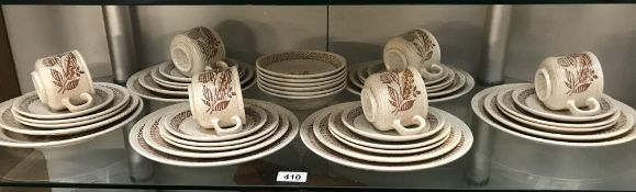 A 42 piece Churchill dinner set (appears unused)