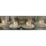 A 42 piece Churchill dinner set (appears unused)