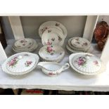 A 36 piece Royal Windsor bone china tea set by Hill & Co ****Condition report****