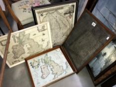 A selection of mid-20th century maps