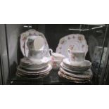 30 pieces of Royal Albert 'Pettit Point' pattern tea ware.