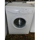 A White Knight WM11 washing machine with drum clean.