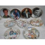 A mixed lot of collector's plates including 4 Royal Worcester Christmas plates,