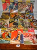 15 Classics Illustrated comics.