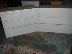 2 matching 3 drawer chests.