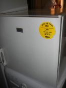 A Zanussi table top freezer, model ZFX305W, very clean, 50 cm high x 52.5 cm wide.