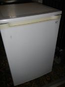 A Curry's essential 3 drawer freezer, Model COF55 W12. 83.5 cm tall x 55 cm wide.