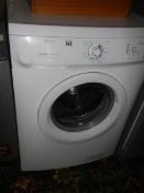 A Zanussi SWF12040W1 6kg 1200 spin washing machine.