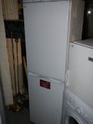 A Hotpoint Iced diamond FFa52 fridge freezer, 173 cm tall (needs a clean).