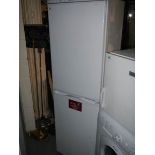 A Hotpoint Iced diamond FFa52 fridge freezer, 173 cm tall (needs a clean).