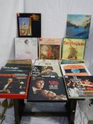 A good lot of boxed set mainly classical LP records.