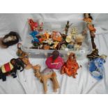 A good collection of dolls/animals/ornaments etc.
