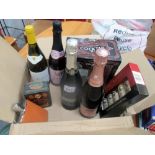 A small selection of wine, champagne & liqueur set etc.