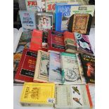A mixed lot of hardback books various subjects including Yoga.