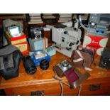 A good lot of camera's and projectors.